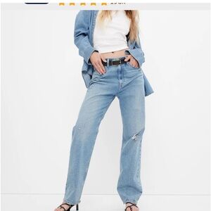 High Rise '90s Loose Jeans NWT